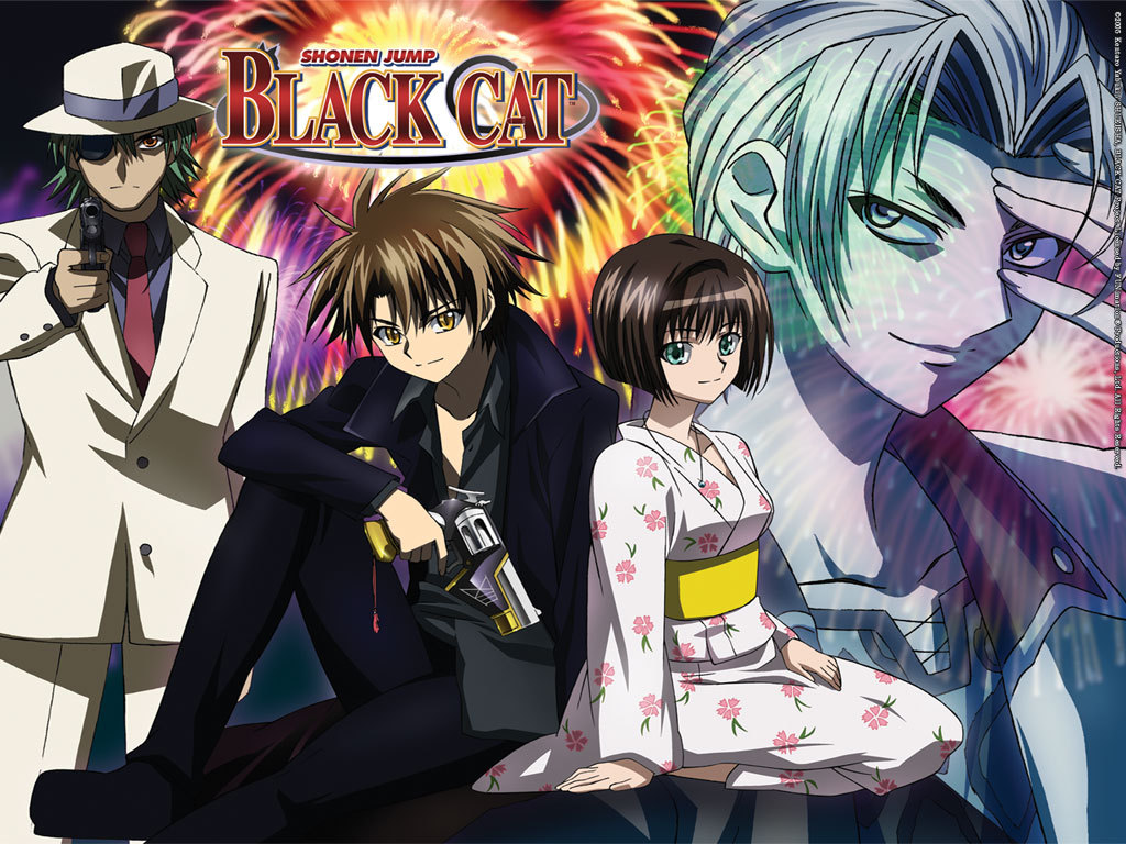 b bl bla black c ca black cat anime