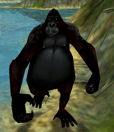 image neutral gorilla png black and white wiki fandom powered