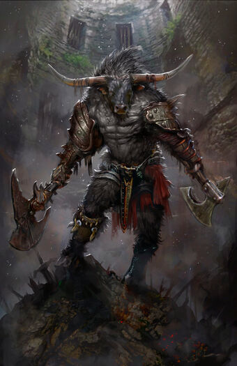 Minotaur Variants 5e Race Variants Blackbando S Homebrew Wiki