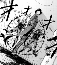 Masked man kills two men