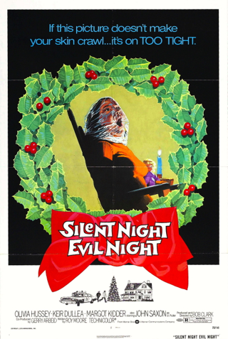 Black christmas movie poster