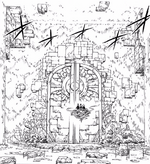 Gate to the center of the dungeon