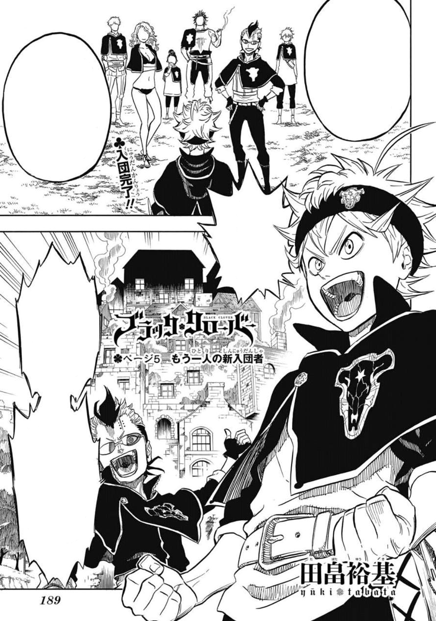 Black Clover Episode Wiki - Manga