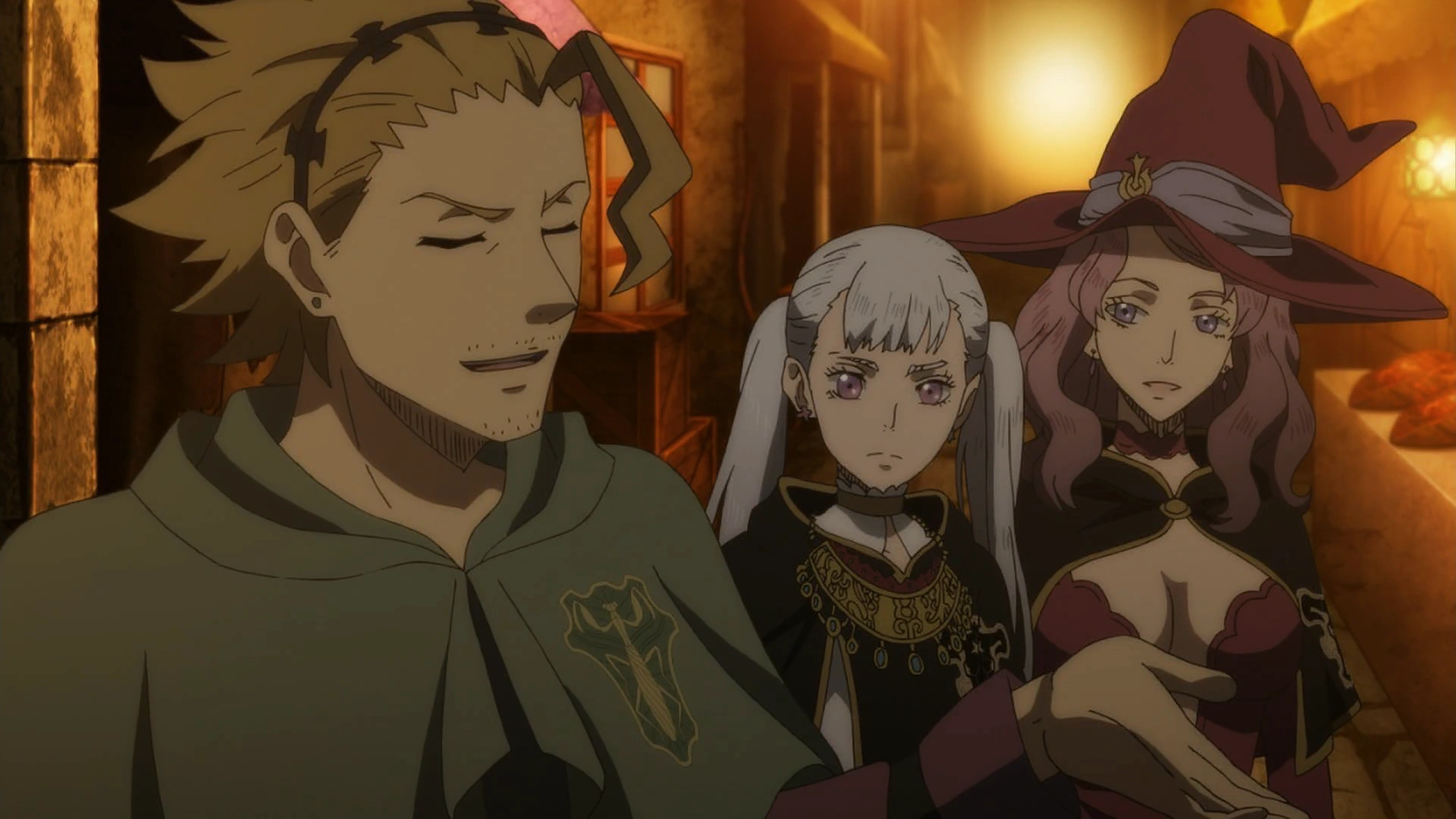 Image Sekke Tries To Flirt With Noelle And Vanessa png Black Clover 