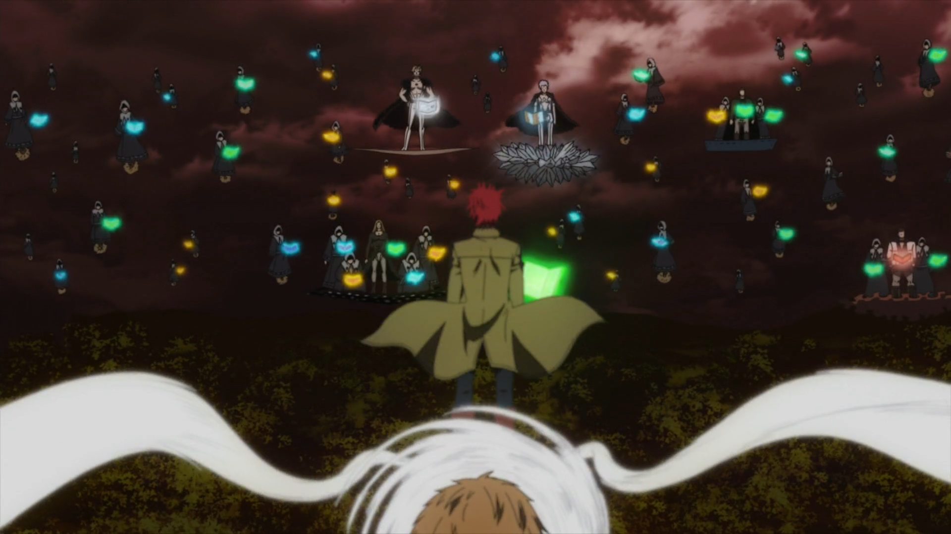 Fanzell Kruger, Dominante Code, Mariella, and Witches vs. Diamond Kingdom Army | Black Clover ...