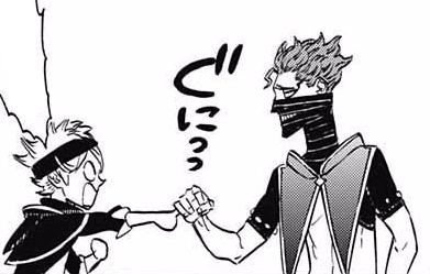 Image - Zora squeezes Asta's finger.png | Black Clover ...