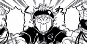 Asta interrupts his seniors