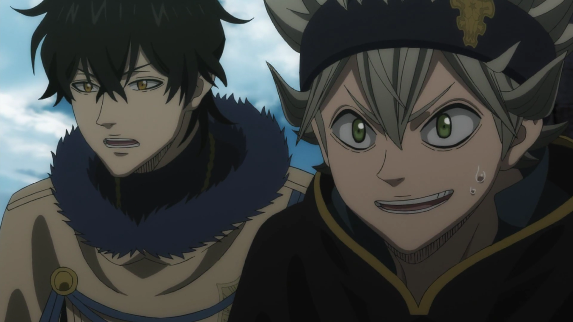 Image - Asta and Yuno prepared to aim for the top.png | Black Clover