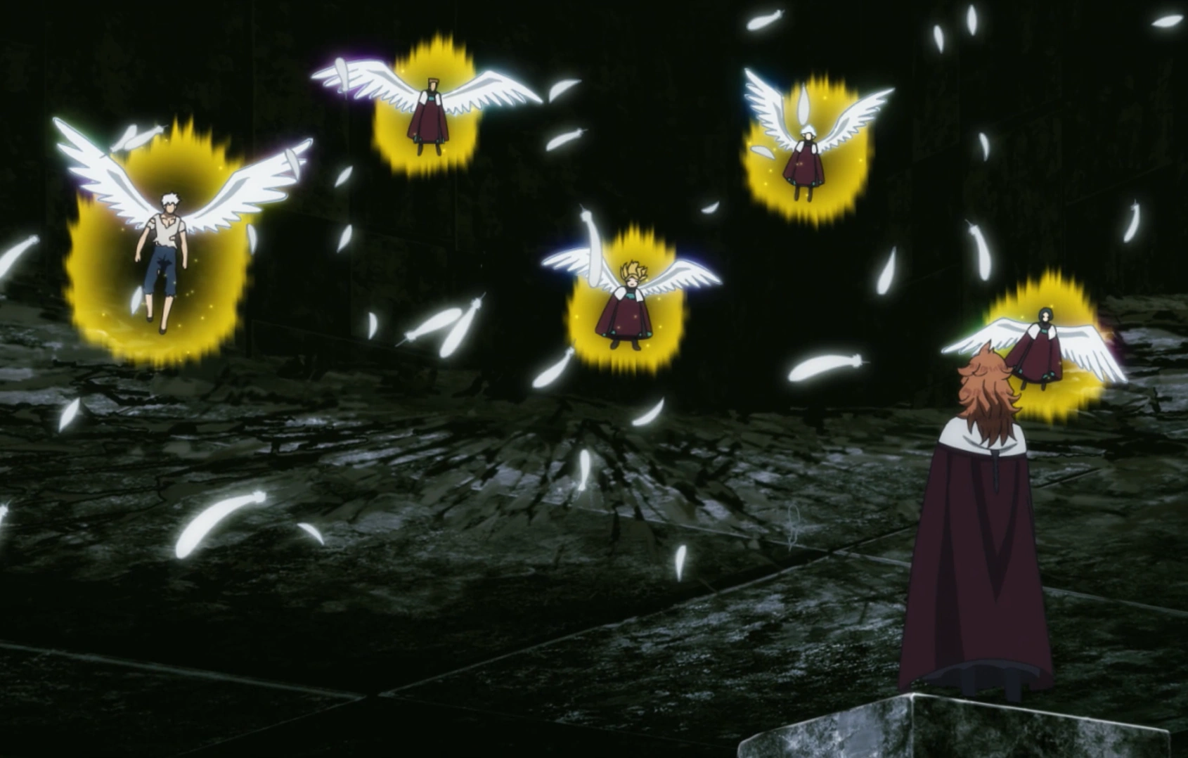 Mereoleona Vermillion vs. Five Elves Black Clover Wiki Fandom