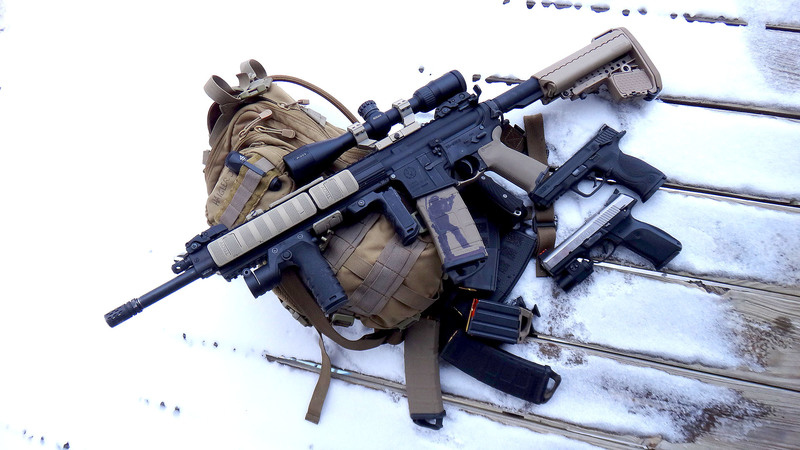 ar 15 black flag