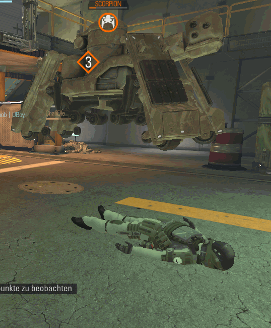 Glitch Floating Scorpion