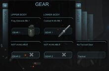 Gear Slots