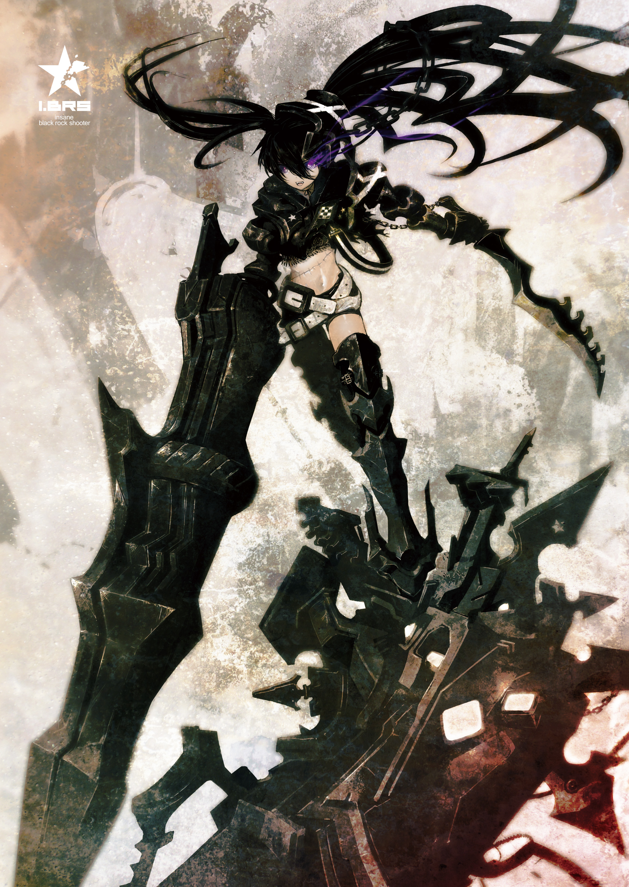 insane black rock shooter figure