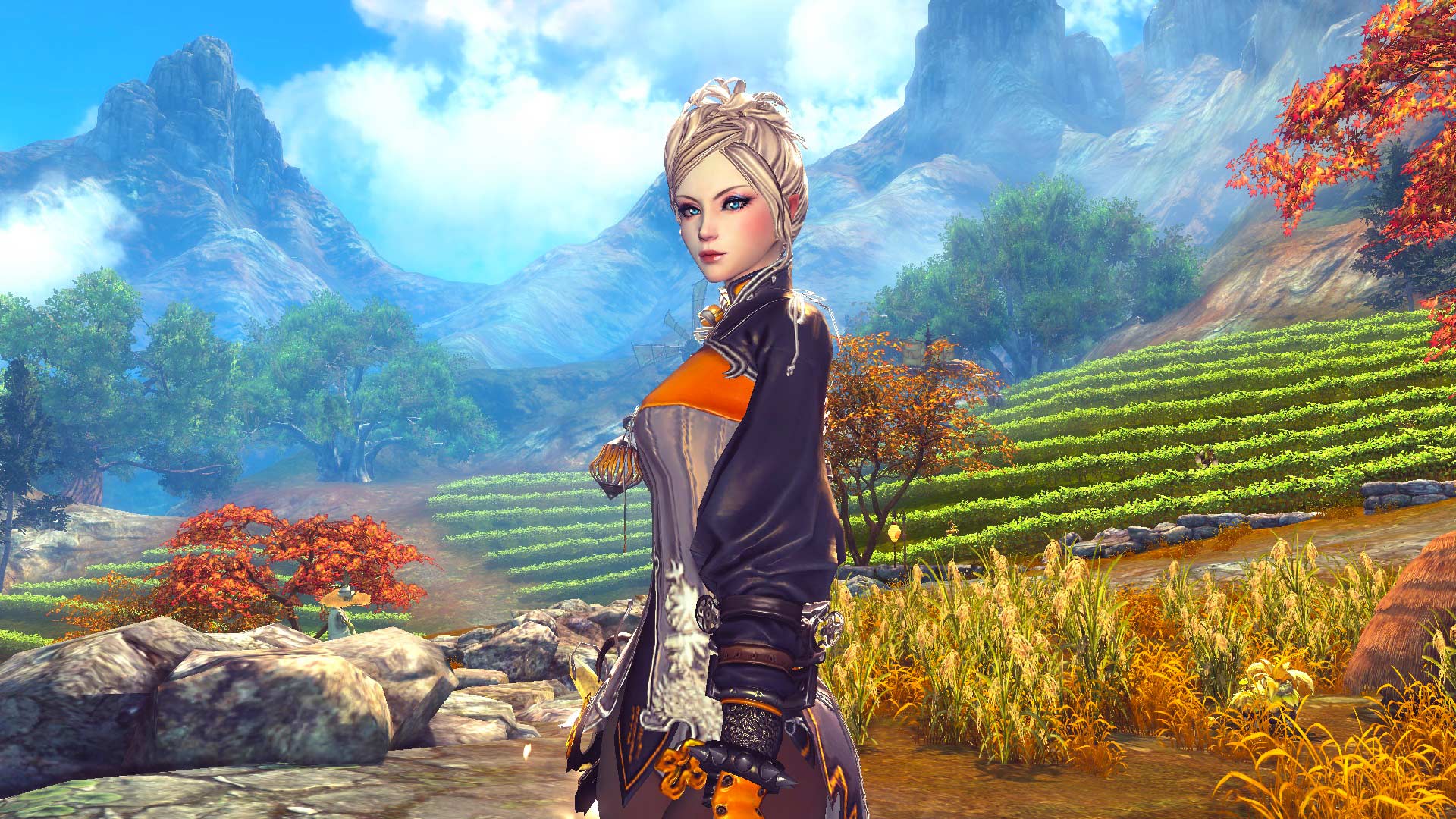 blade and soul online character page