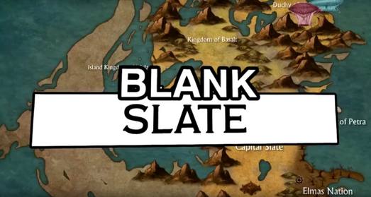 Blank slate wiki front