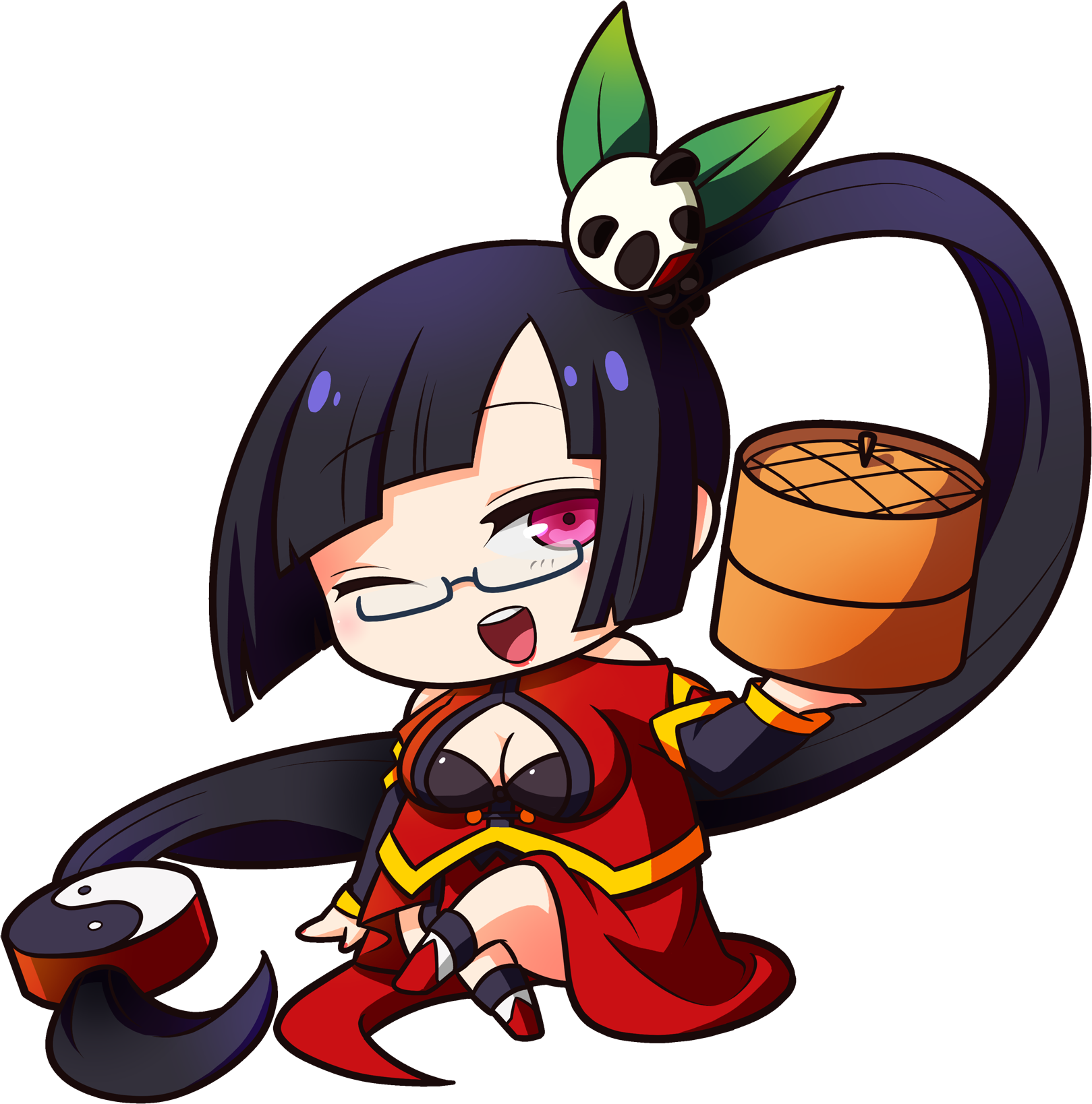 Image Litchi Faye Ling Chibi Chronophantasma Png Blazblue Wiki Fandom Powered By Wikia