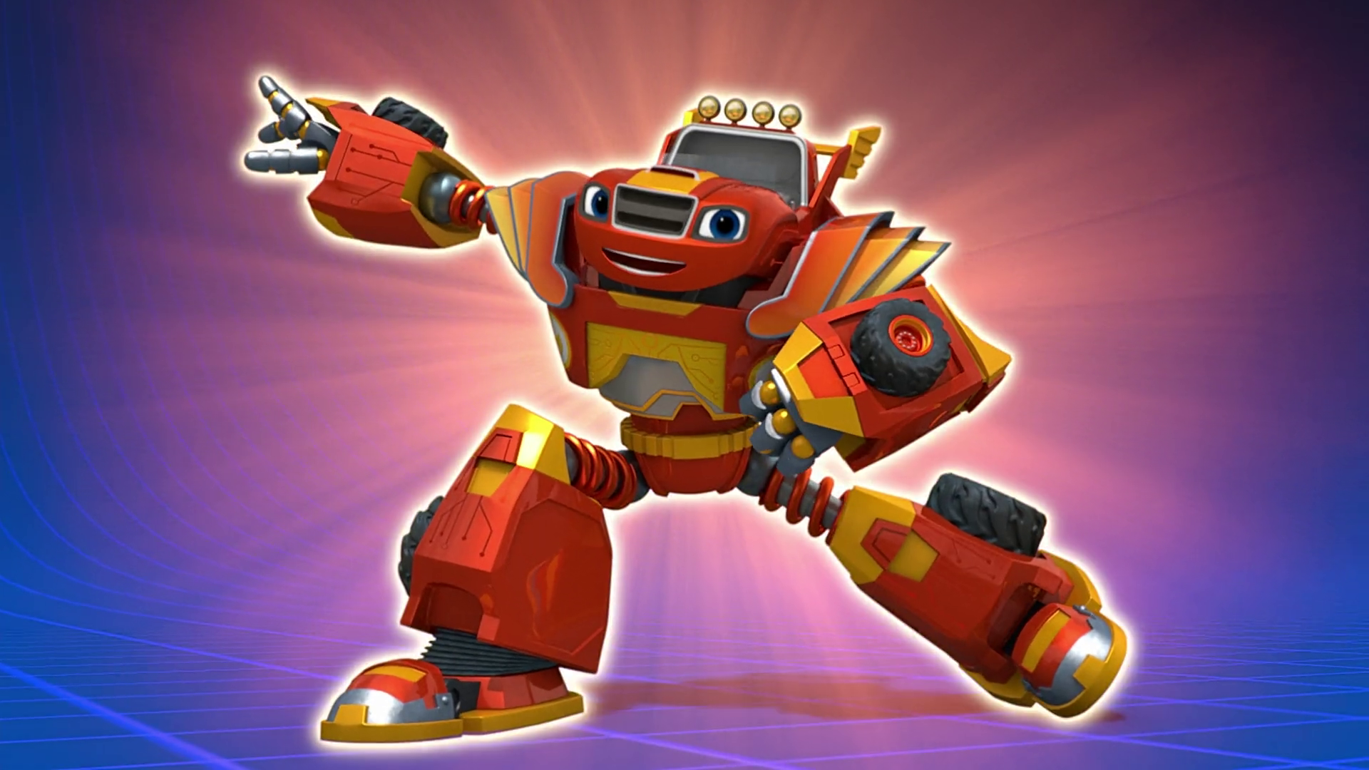 blaze and the monster machines transforming robot rider blaze