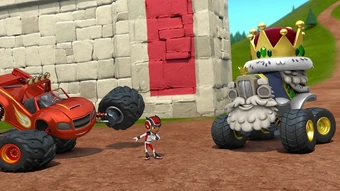 blaze and the monster machines king truck