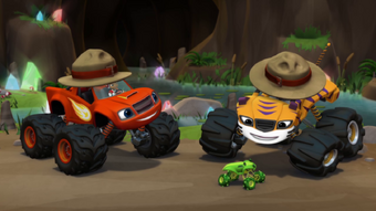 blaze and the monster machines truck rangers