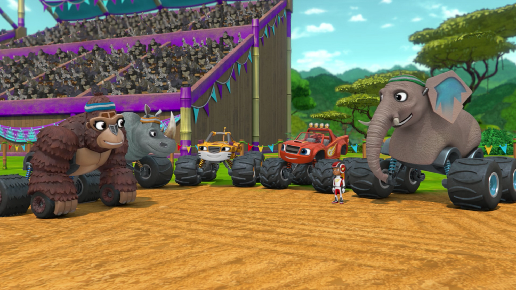 Ready, Set, Roar!/Gallery Blaze and the Monster Machines Wiki Fandom