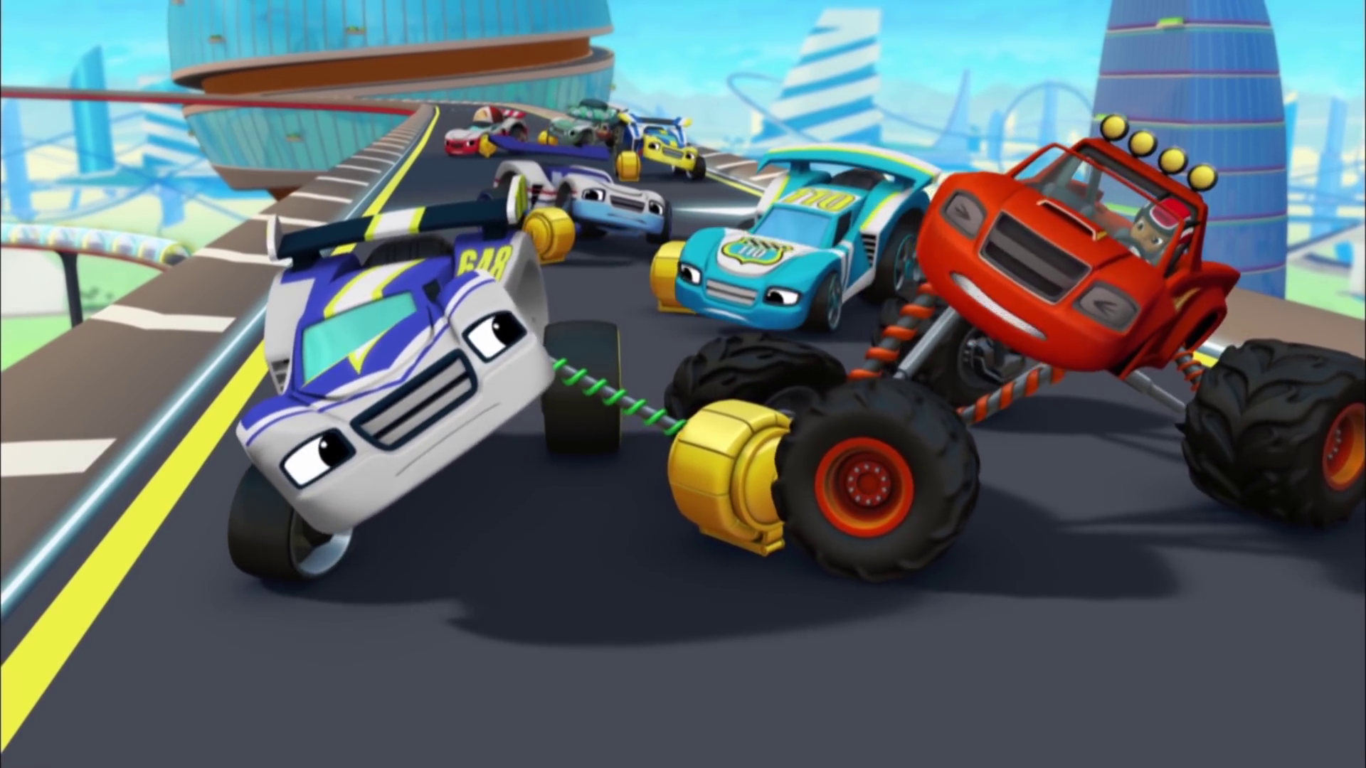 blaze race car track