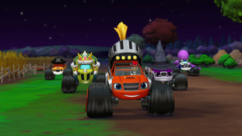 blaze monster truck costume