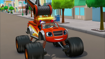 blaze and the monster machines tow truck team