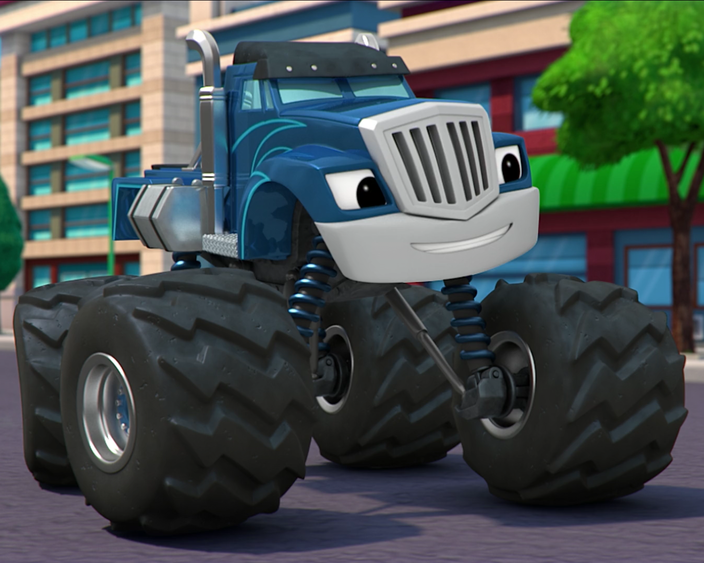 crusher monster truck blaze