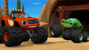 The Team Truck Challenge Blaze And Monster Machines Wiki S1e9 Pickle Quoting Blaze 039 S M The Team Truck Challenge