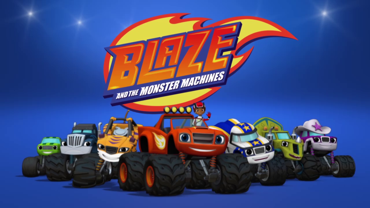Image Blaze and the Monster Machines promotional group shot png