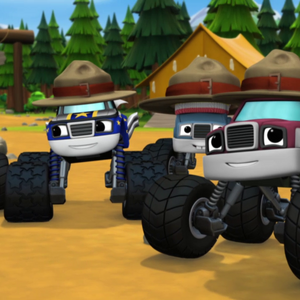 blaze truck rangers