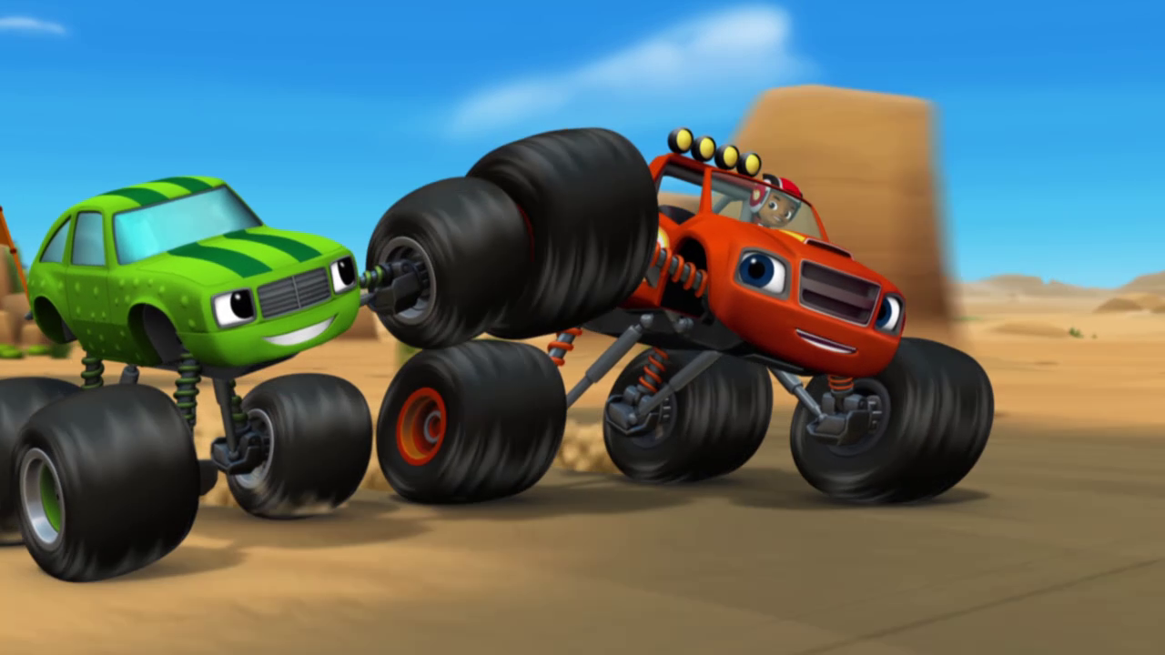 The Team Truck Challenge Trivia Blaze And Monster Machines The Team Truck Challenge Trivia S1e9 Blaze And Pickle 039 S Third