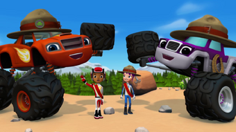 blaze truck rangers