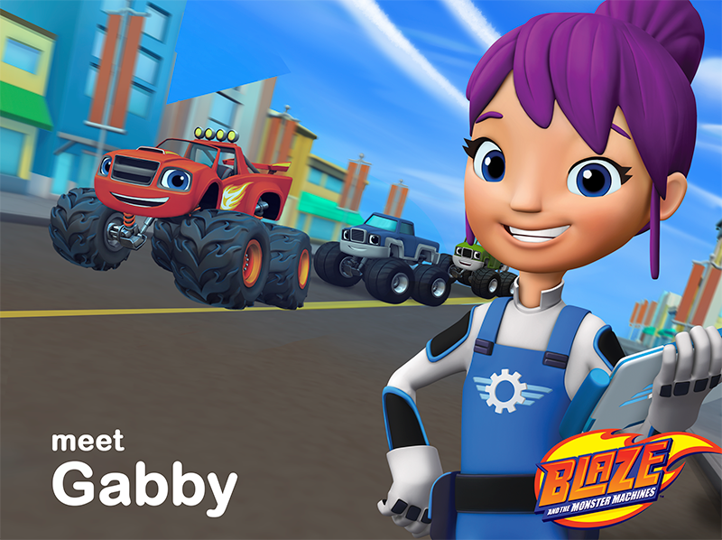 gabby from blaze and the monster machines costume