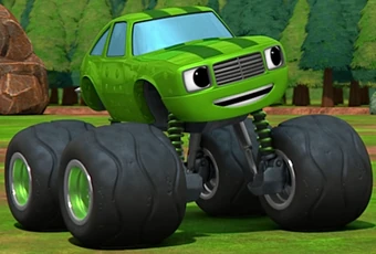 crusher monster truck blaze