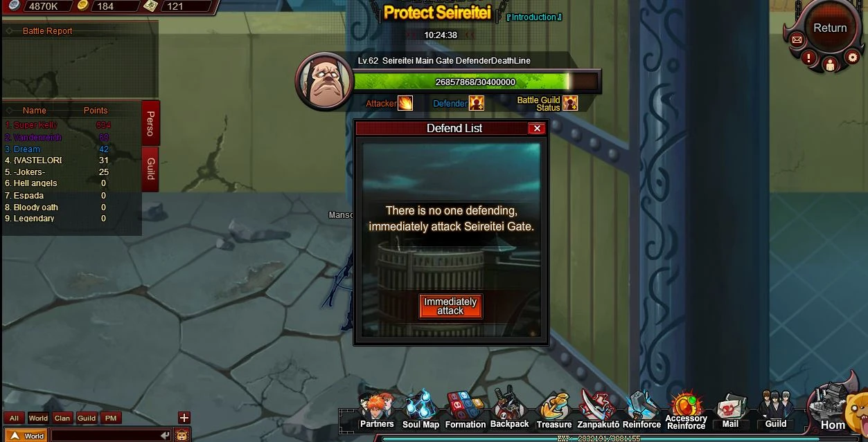 Protect Seireitei Bleach Gogames Wiki FANDOM powered by Wikia