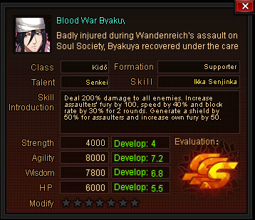Blood war byakuya