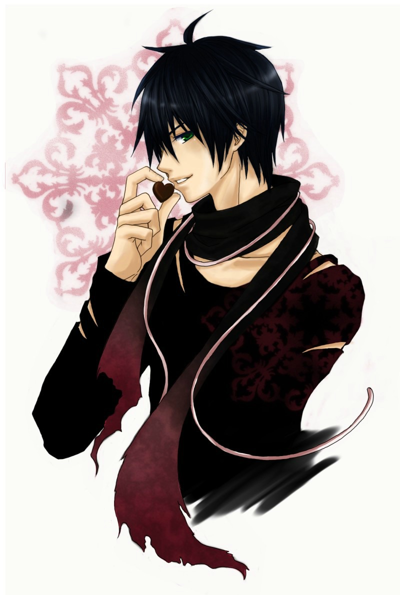 Image Anime Guy With Black Hair And Red Eyes Rwseh5kvjpg