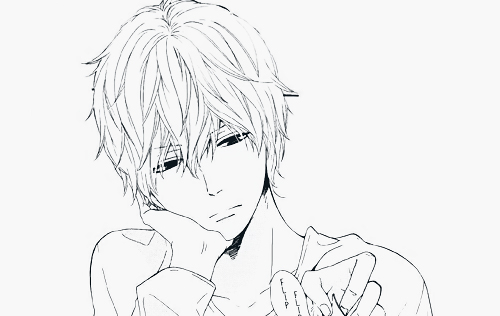Image - Anime-black-and-white-male-manga-Favim.com-726023.jpg | Bleach