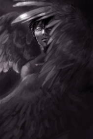 Fallen seraphim by amidarosa