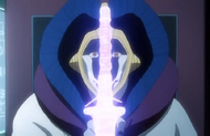 256Mayuri's Zanpakuto glows