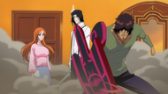 Orihime and Sado arrive