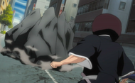 Zennosuke stalls Aizen E307