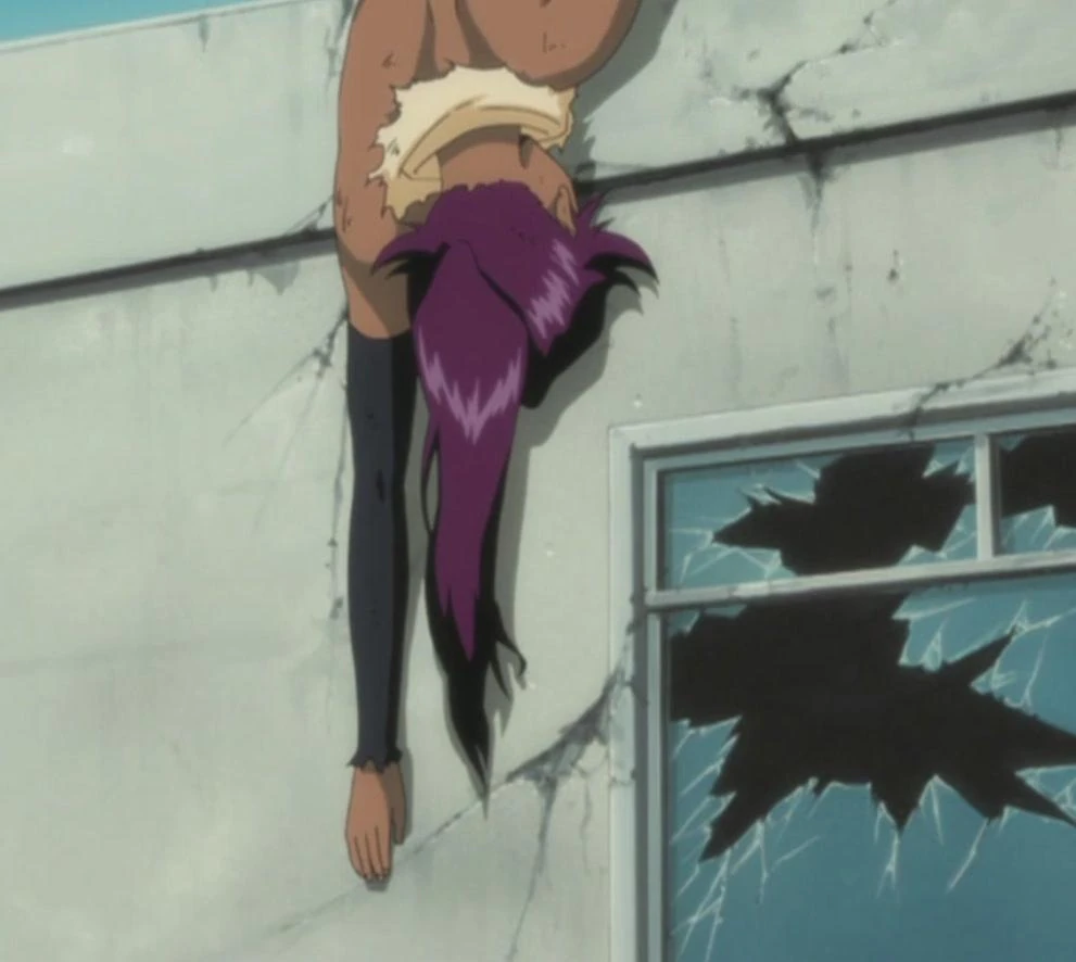 Imagen Yoruichi derrotada por aizen.JPG Bleach Wiki FANDOM