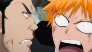 297Ichigo and Isshin argue