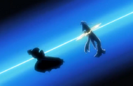 Byakuya defeats Sode no Shirayuki
