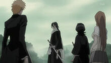 Byakuya remercie Ichigo