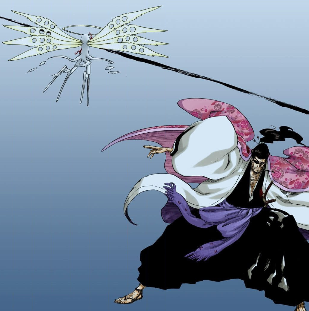 Shime no Dan Itokiribasami Chizome no Nodobue Bleach Wiki FANDOM