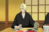 Izuru takes his mind off current issues