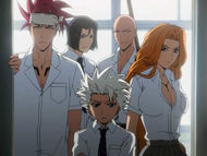 Shinigami arrive